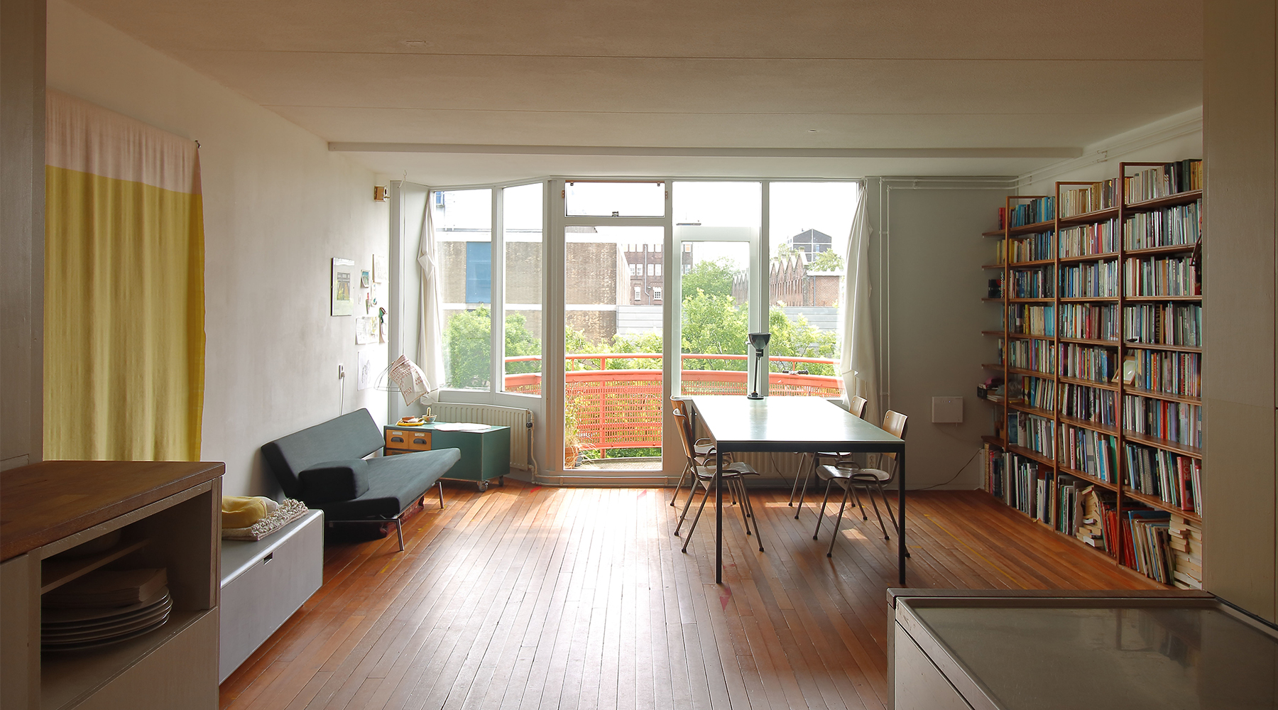 compact wonen, gezin in stad